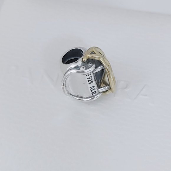 Pandora Atlanta Falcons NFL Football Helmet Charm 14K Gold and S925 Silver - Picture 10 of 10
